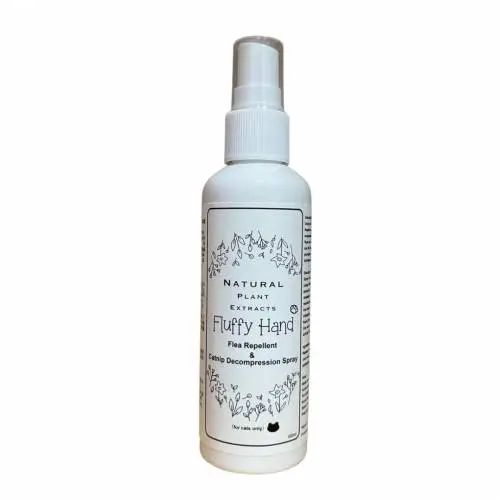 Fluffy Hand 驅蟲蚤+貓薄荷減壓噴霧 100ml 